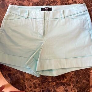 Missoni Teal Stretch Shorts Size 8